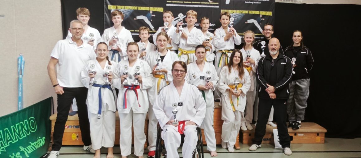 Die Taekwondo-Sparte des TV Heiligenloh setzt weiter Maßstäbe - Luc Kausche im Goldrausch
