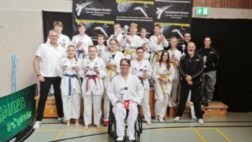 Die Taekwondo-Sparte des TV Heiligenloh setzt weiter Maßstäbe - Luc Kausche im Goldrausch